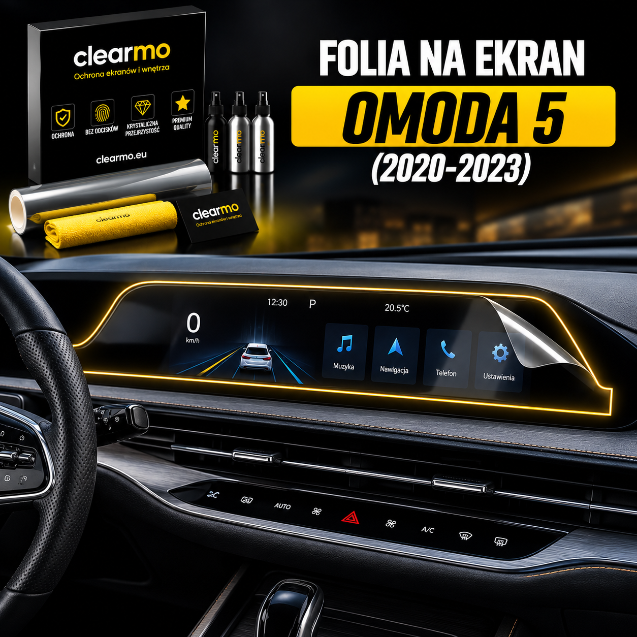 Folia na ekran Omoda 5 2020-2023