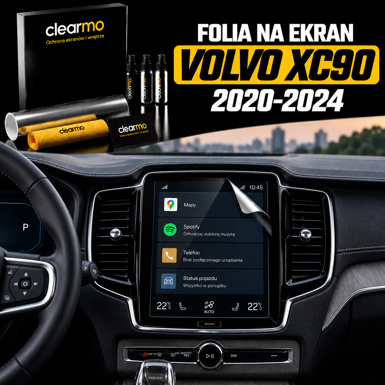 Folia na ekran Volvo XC90 (2020-2024)
