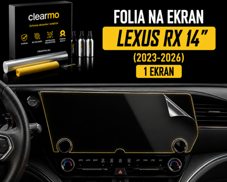 Folia na ekran Lexus RX 14” (2023-2026)