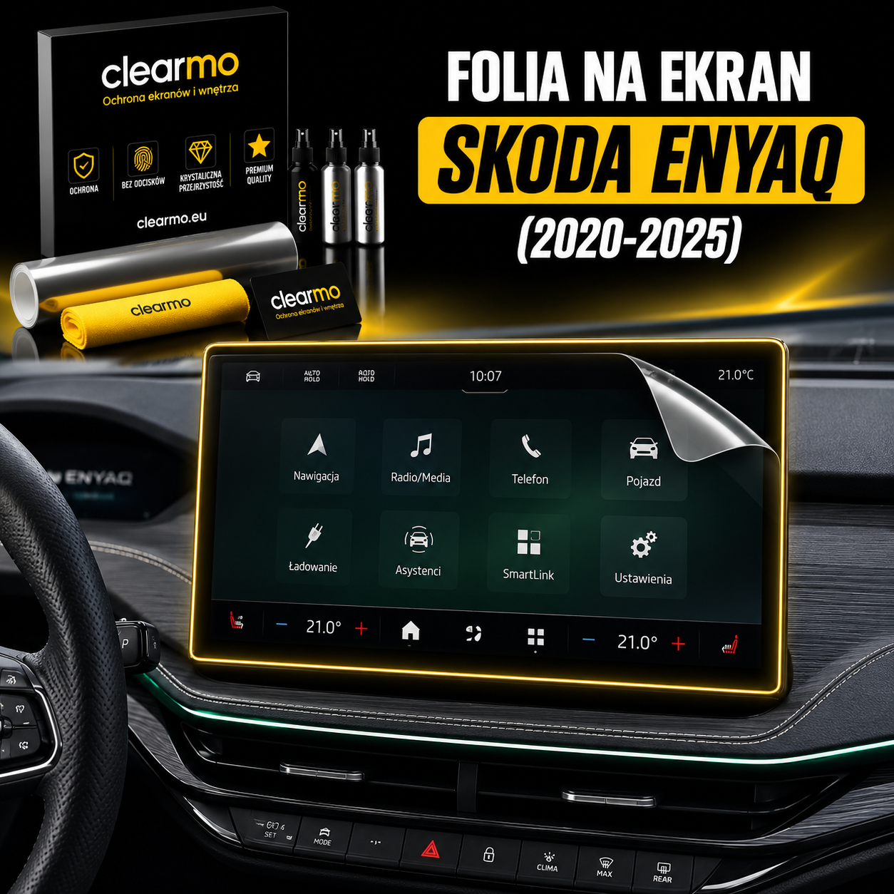 Folia na ekran Skoda Enyaq (2020-2025)
