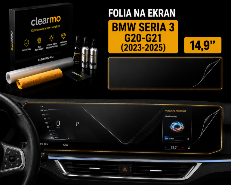 Folia na ekran BMW Seria 3 G20-G21 (2023-2025)