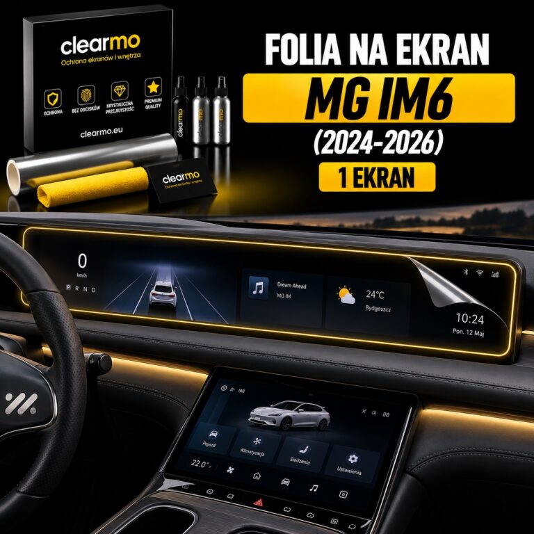 Folia na ekran MG IM6  681 x 123 mm (2024-2026)