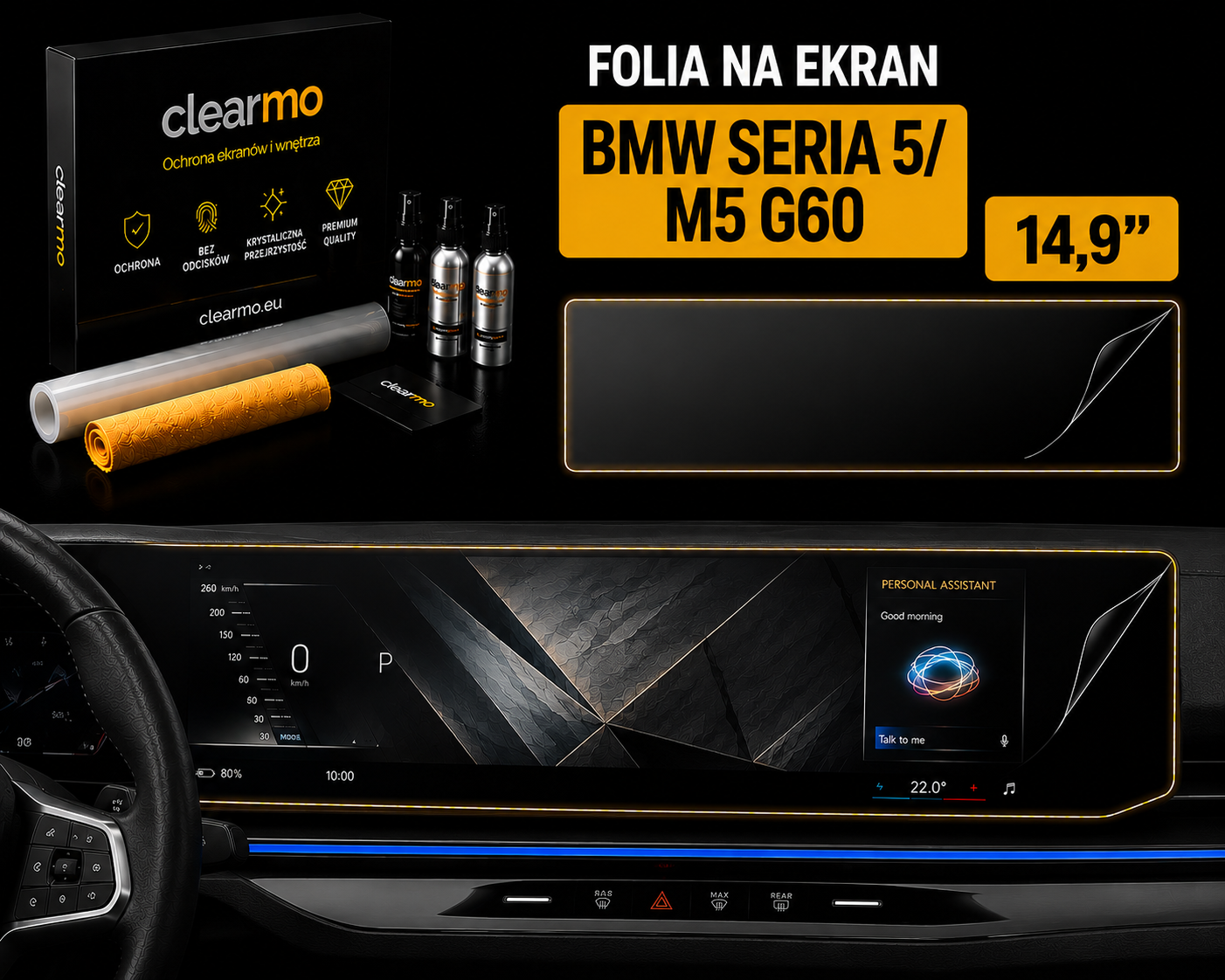 Folia na ekran BMW Seria 5/ M5 G60