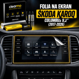 Folia na ekran Skoda Karoq Columbus 9,2" (2017-2026)