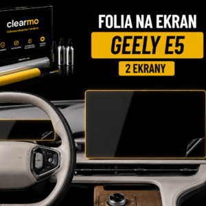 Folia na ekran Geely E5 - 2 ekrany
