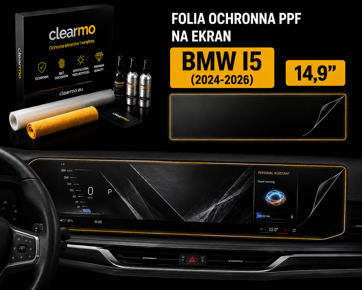 Folia na ekran BMW i5 (2024-2026)