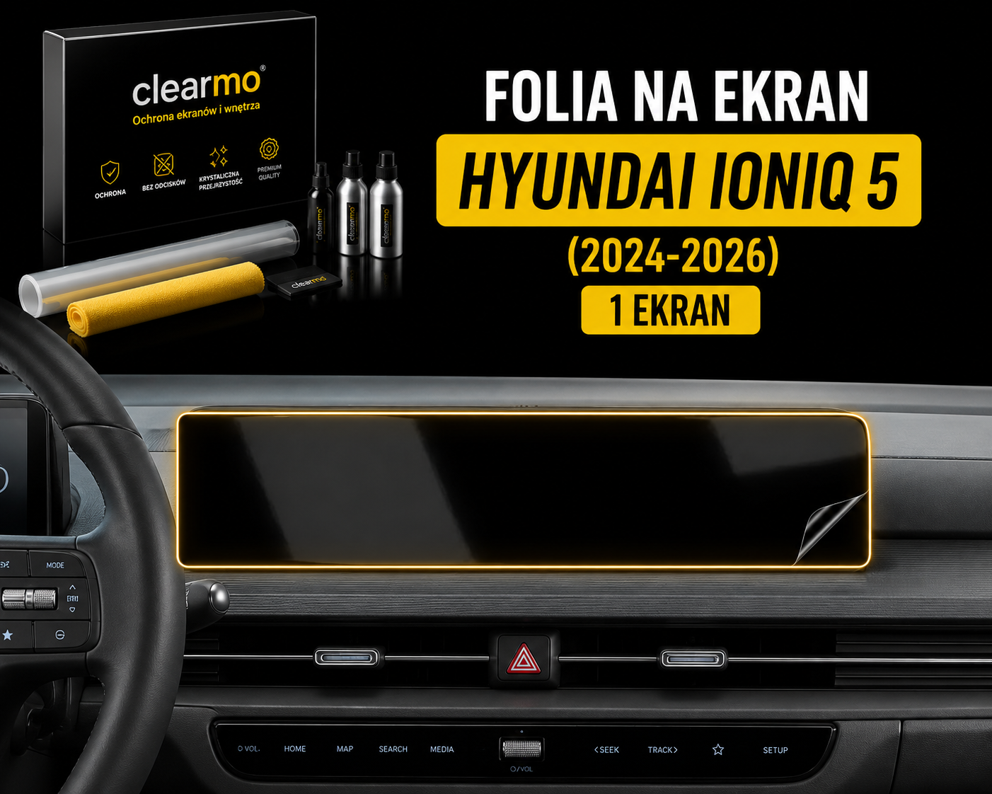 Folia na ekran Hyundai Ioniq 5 (2024-2026)