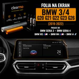 Folia na ekran BMW Seria 3/4  G20 G21 G22 (2019-2022)