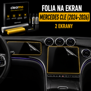 Folia na ekran Mercedes CLE (2024-2026) - 2 ekrany