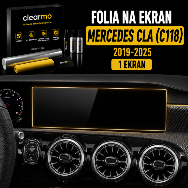 Folia na ekran Mercedes CLA C118 2019-2025