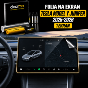 Folia na ekran Tesla Model Y Juniper 2025-2026