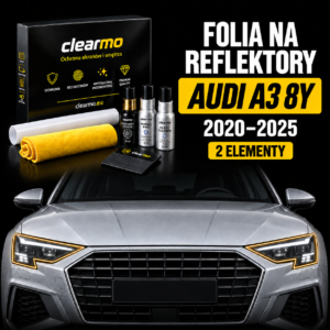 Folia ochronna PPF na reflektory przednie Audi A3 8Y (2020-2025)