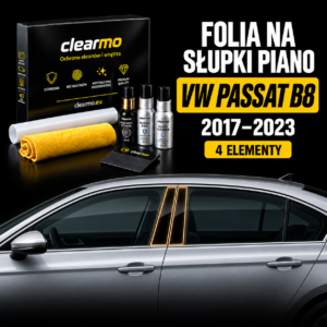 Folia na słupki piano - Volkswagen Passat B8 (2017-2023)