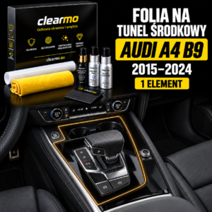 Folia ochronna PPF na tunel środkowy Audi A4 B9 (2015-2024)